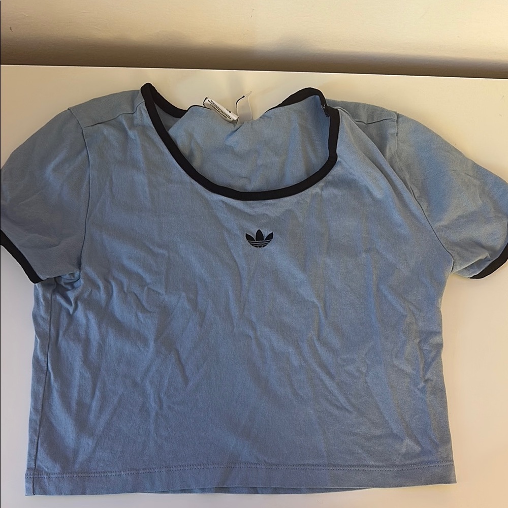 Adidas Cropped Baby Tee